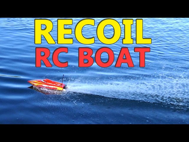 Super Fast RC Boat | Recoil brushless mini boat