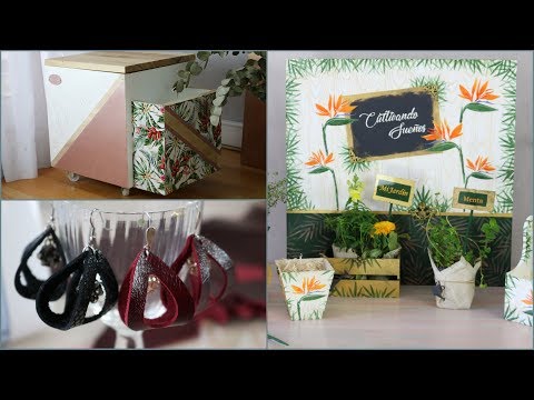 ManosalaObraTv 2019 Program 78 - Stencils - Magazine Rack - ScanNCut