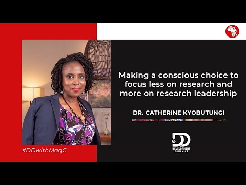 S2:E23 | Taking on #research #leadership at #APHRC – #DrCatherineKyobutungi on #DDwithMaqC (051)