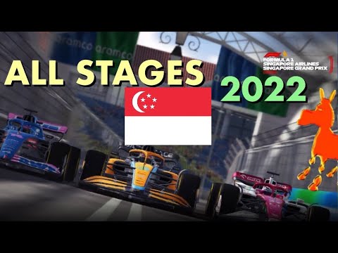 Real Racing 3 RR3 2022 Formula 1 Singapore Grand Prix: All Stages