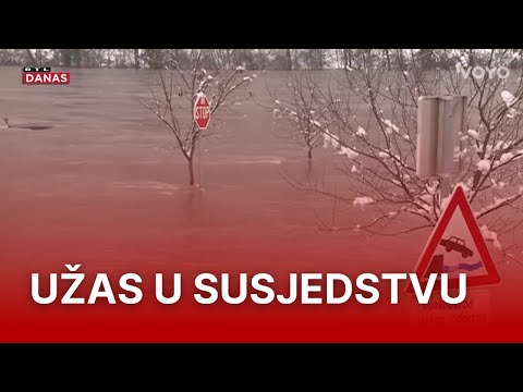 Poplave i klizišta, 15.000 ljudi ostalo bez struje, rijeka odnijela most! | RTL Danas