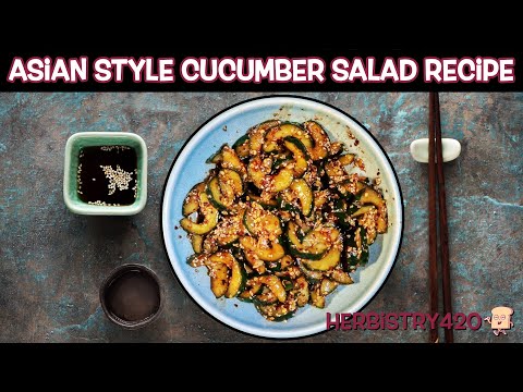 Cannabis Infused Cucumber Salad Recipe: 5 Easy Steps