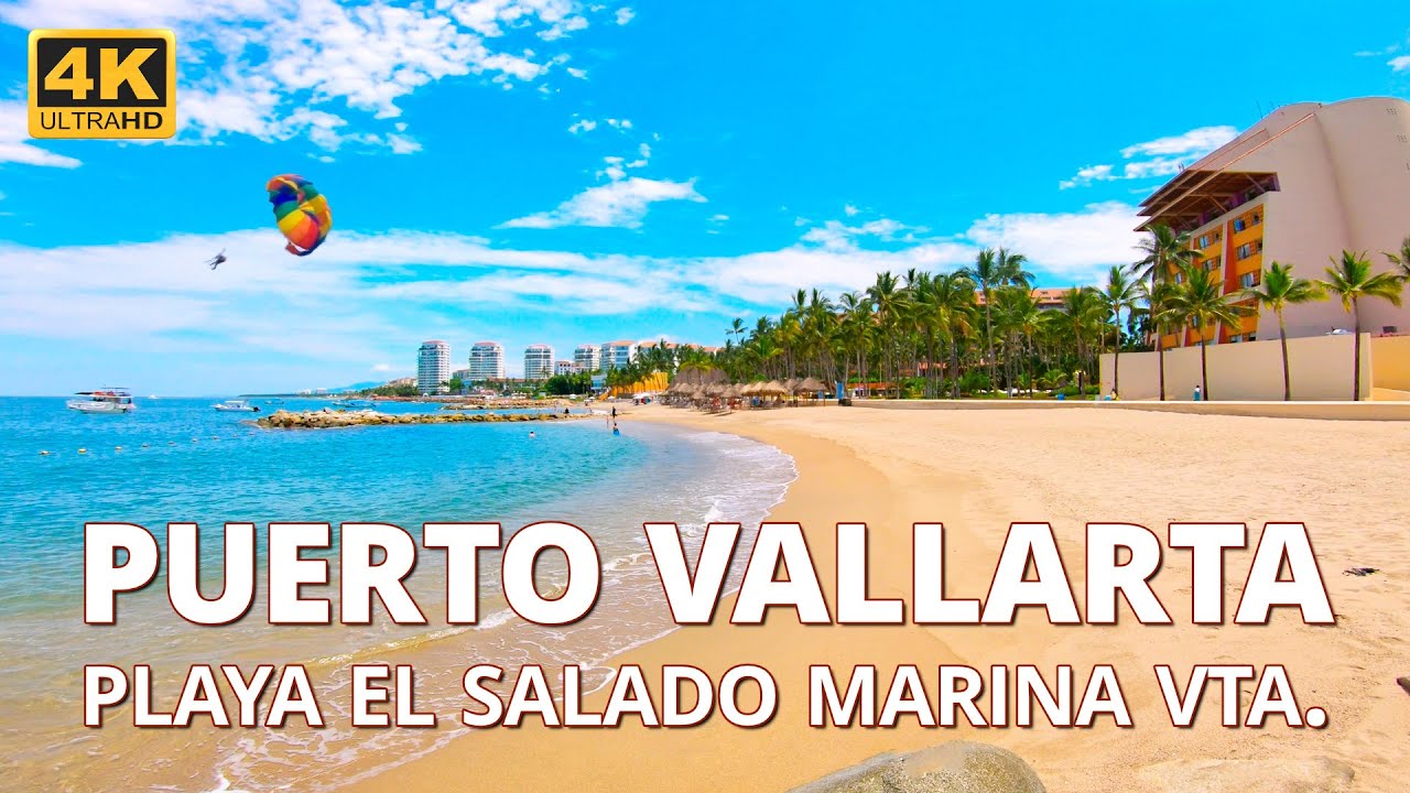 El Salado Beach Marina Puerto Vallarta Walking Tour