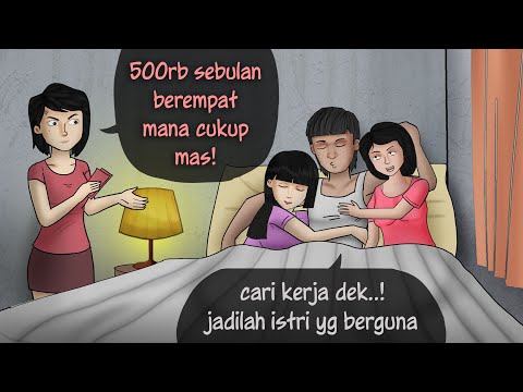 Poligami Tiga Istri "Biar kamu gak kesepian!" | Animasi Drama Indonesia