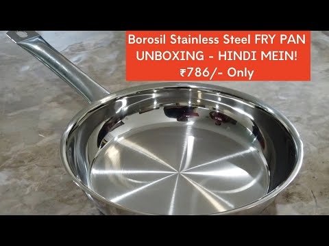 Foodis stainless steel fry pans, capacity: 28 cm, size: 12 i...