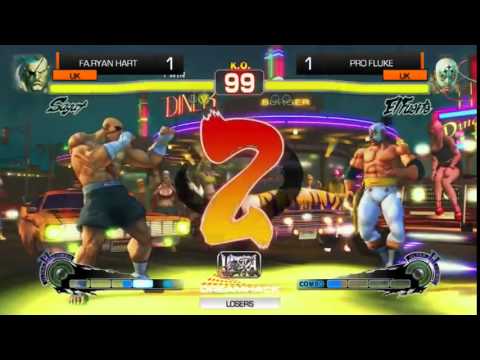 USF4 - Ryan Hart vs Pro Fluke - Top 8 - DreamHack Summer 2015 - 13~16.6.2015