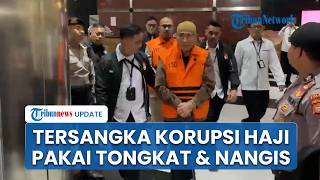 Ketum Kesthuri Pakai Tongkat Hendak Ditahan di Kasus Kuota Haji, Direktur Operasional Maktour Nangis