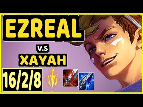 ALTEC (EZREAL) vs XAYAH - 16/2/8 KDA BOTTOM ADC GAMEPLAY - NA Ranked MASTER