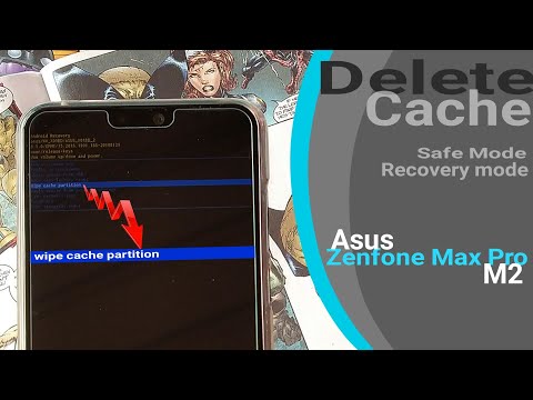 Delete Cache Data on Asus Zenfone Max Pro M2 | Recovery Mode | Safe Mode