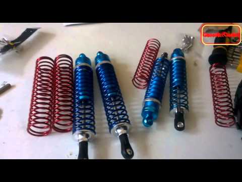YEAH RACING SHOCKS DÄMPFER FÜR TRAXXAS SLASH HD