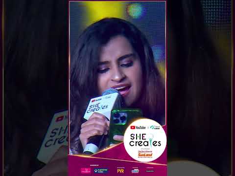 Sivaangi Krishnakumar Singing | She Creates | YouTube India | Trend Loud