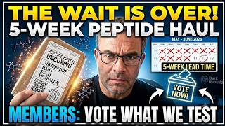 LONGEST Lead Time Yet! 5-Week Peptide Unboxing & Member Poll