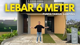 Rumah 6x11 Punya Taman Samping! Layoutnya Unik Banget