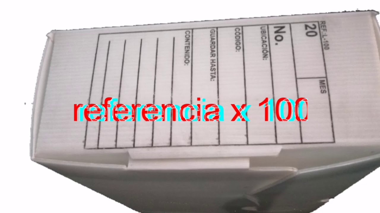 Caja Para Archivo ref x 100