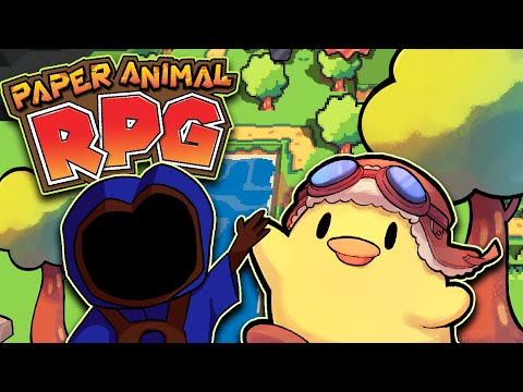 Extremely Charming, Cute, and Promising Roguelike!  |  Paper Animal RPG