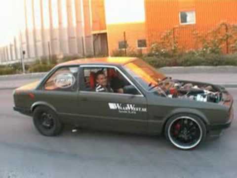 Bmw e30 2.7 turbo - test launch after dyno