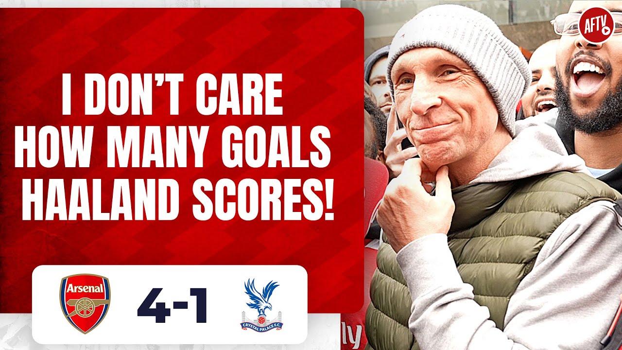 Arsenal 4-1 Crystal Palace | I Don’t Care How Many Goals Haaland Scores! @LeeJudgesTV