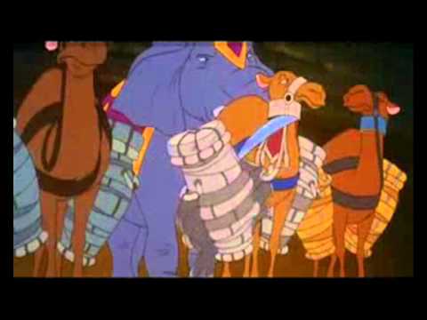 Aladdin Pan part 6 -  Captain Jafar attacks Aladdin and the Darlings childrens