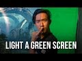 How to Light a GREEN SCREEN in 4 Minutes