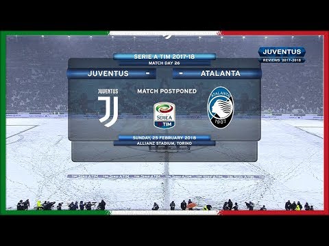 Serie A 2017-18, g26, Juve - Atalanta (Postponed)