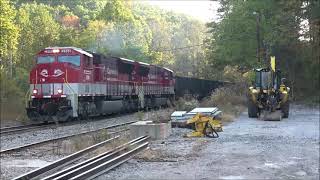 An RJC train heading to the Pax mine