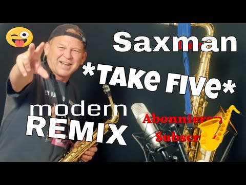 "Take five" Alto Sax & Tenor Sax Remix Backingtrack/Playalong /Noten Saxman Sax Coach Stefan Lamml