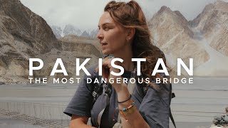 Crossing the World's Most Dangerous Bridge | Hitchhiking in PAKISTAN series