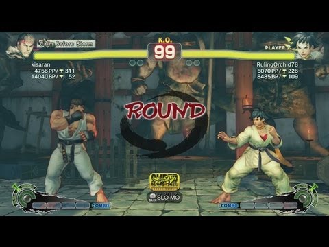 Kisaran (Ryu) vs. RulingOrchid78 (Makoto) - SSFIV AE 2012 Match