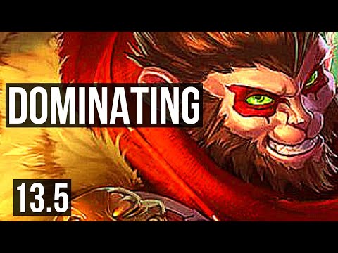 WUKONG vs JARVAN IV (JNG) | 6/0/4, Rank 9 Wukong, Dominating | TR Challenger | 13.5