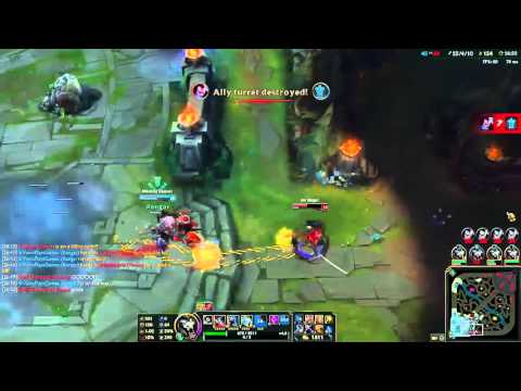 Rengar One For All Pentakill vs Yasuo