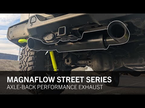 MagnaFlow Street Series Axle-Back Performance Exhaust - PERFECT SOUND!!