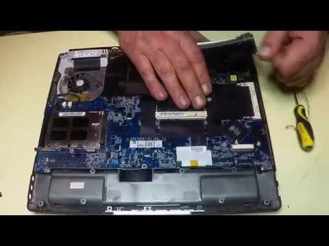 Part of a video titled Scrapping a Laptop - Asus A2400H - YouTube
