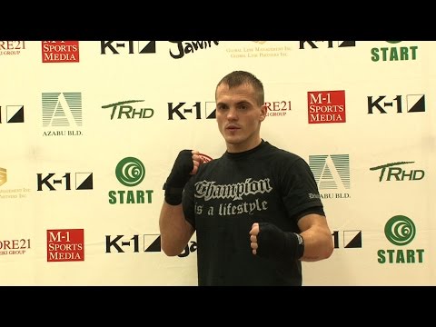 “ヒョードル推薦選手”グラフォフはアマチュア戦績130戦以上の猛者!／K-1 Dmitrii Grafov Public Workout
