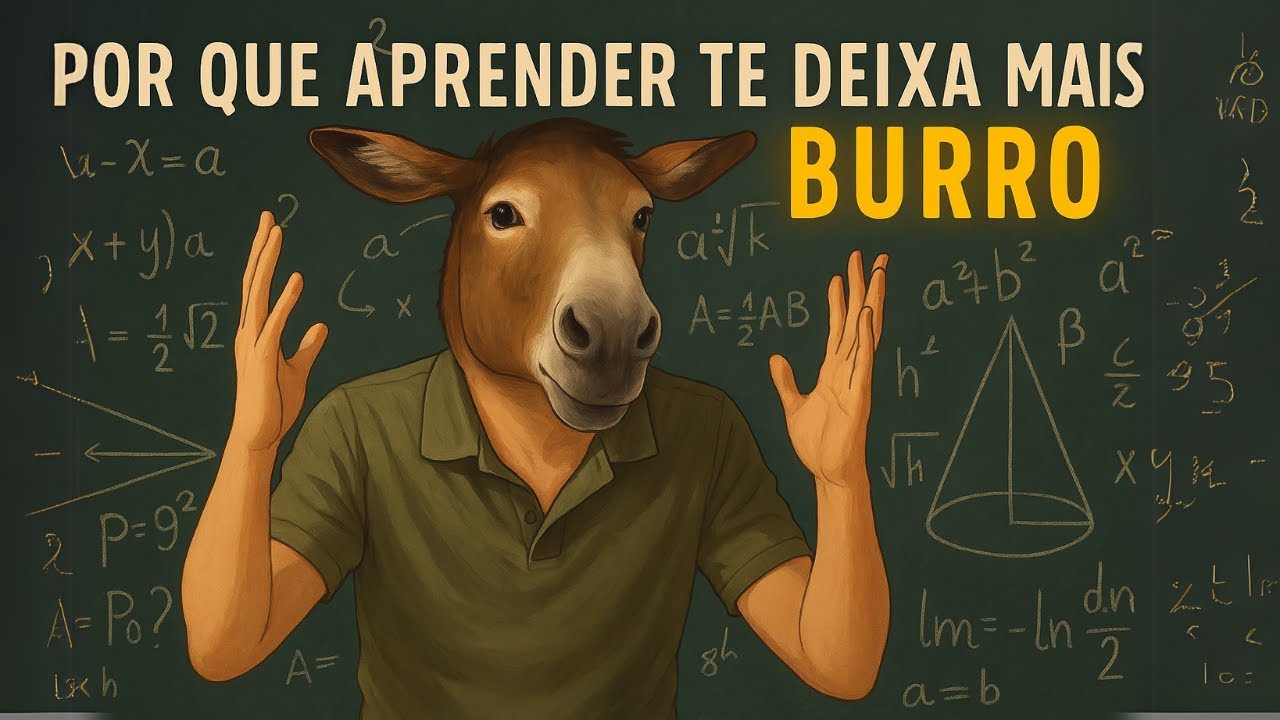 Aprender pode te deixar mais burro? Sim.