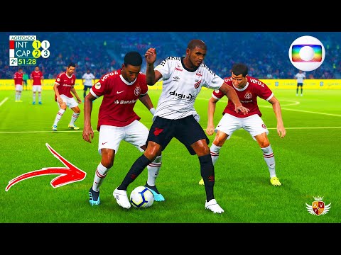 INTERNACIONAL 1 x 2 ATHLETICO-PR - FINAL DA COPA DO BRASIL RECRIADA NO PES 2020 | ATHLETICO CAMPEÃO