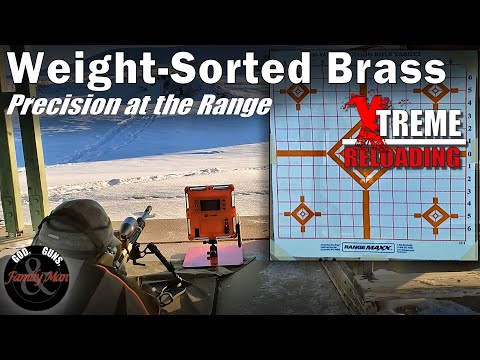 EXTREME RELOADING: Does sorting by case weight improve precision? (ep. 13)