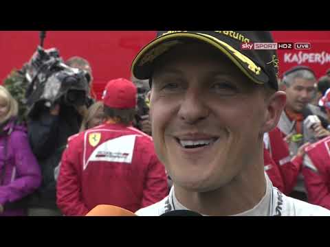 Michael Schumacher -  Belgien 2011 von Pos. 24 auf 5