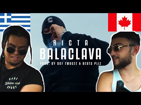 CANADIANS REACT TO GREEK DRILL - RICTA - BALACLAVA (Official Video)