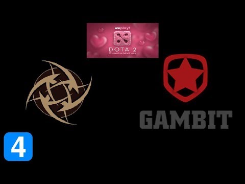 NiP vs Gambit Esports Game 4 Winter Madness 2.0 Highlights Dota 2