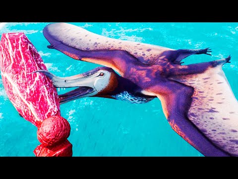 Vida de Tropeognathus! Réptil Alado! Entre Megalossauros e Tiranossauros | Beasts of Bermuda | PT/BR