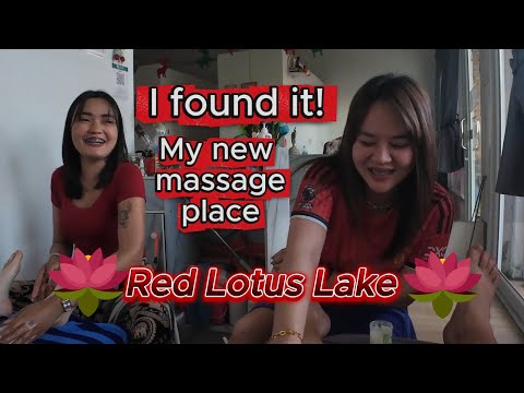 Sebuah panti pijat baru. Danau Teratai Merah.