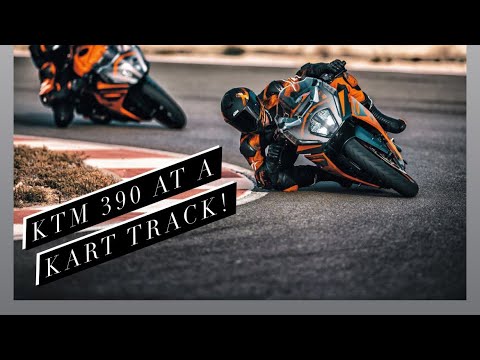 Kx65 Mini Supemoto vs Ktm RC390 | Speedsportz racing park