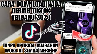 Download lagu How to Download TikTok Ringtones 2026 || Download the Latest TikTok Ringtones mp3