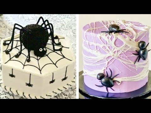 Spider 🕷️🕸️ cake ideas/Spider cake designs/Unique cakes