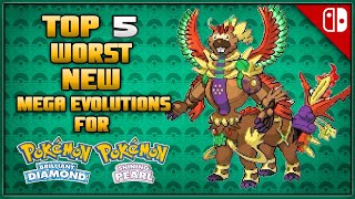 Top 5 Worst New Mega Evolutions for Pokémon Brilliant Diamond and Shining Pearl