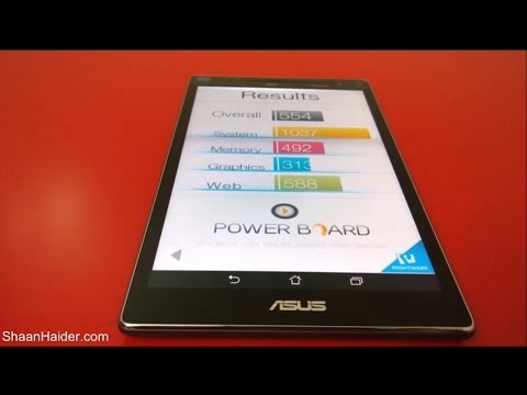 ASUS ZenPad 8.0 - Benchmark Tests and Scores