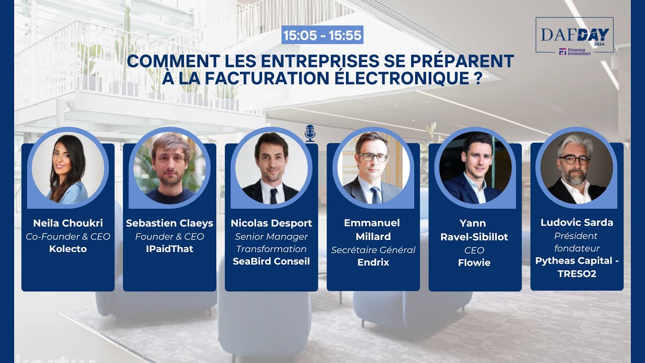 Auditorium | Comment les entreprises se préparent à la facturation électronique ?