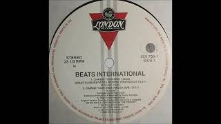 Music video thumbnail preview for Beats International - Change Your Mind (Giant Club Mix / Ragga Reprise Continuous Play) by Beats International