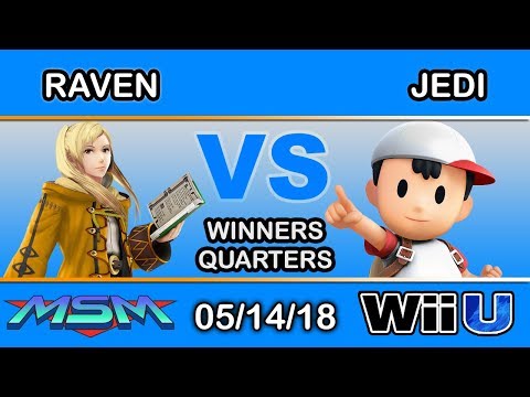 MSM 146 - Raven (Robin) Vs. NXT | Jedi (Ness) Winners Quarters - Smash 4