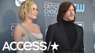 Diane Kruger & Norman Reedus Share Cute PDA At 2018 Critics' Choice Awards